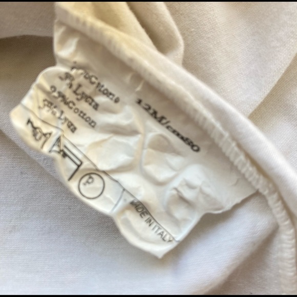 Italian Avant-garde White Gold Beaded Tank Top - Picture 5 of 5